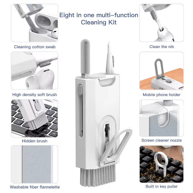 20-in-1 Digital Cleaning Tool Set for Cameras, Mobile Phones, Laptops, and AirPods Pro