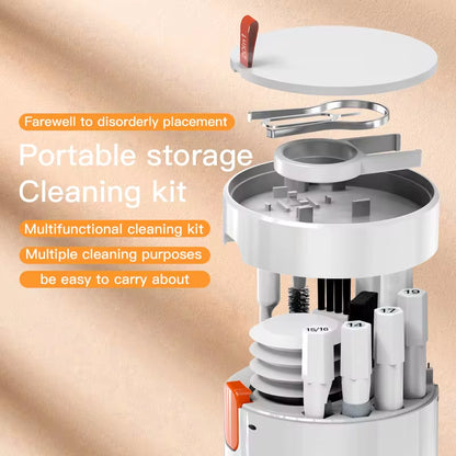 20-in-1 Digital Cleaning Tool Set for Cameras, Mobile Phones, Laptops, and AirPods Pro